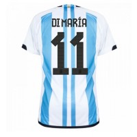 Argentinien Angel Di Maria #11 Fußballbekleidung Heimtrikot WM 2022 Kurzarm